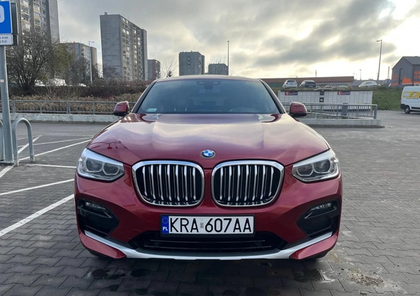 BMW X4 cena 212900 przebieg: 37000, rok produkcji 2021 z Kraków małe 352
